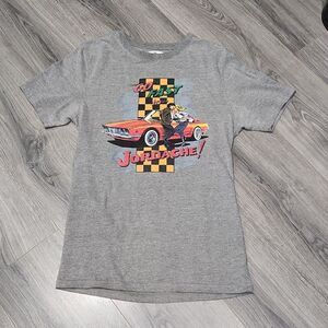 VINTAGE JORDACHE Go Fast Sports Car Single Stitch Graphic Tee Shirt